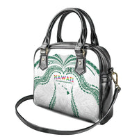 Hawaii Rainbow Warriors Shoulder Handbag Polynesian Motif White Color LT03 - Polynesian Pride