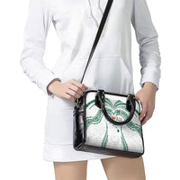 Hawaii Rainbow Warriors Shoulder Handbag Polynesian Motif White Color LT03 - Polynesian Pride
