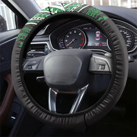 Hawaii Rainbow Warriors Steering Wheel Cover Polynesian Motif Black Color LT03 - Polynesian Pride