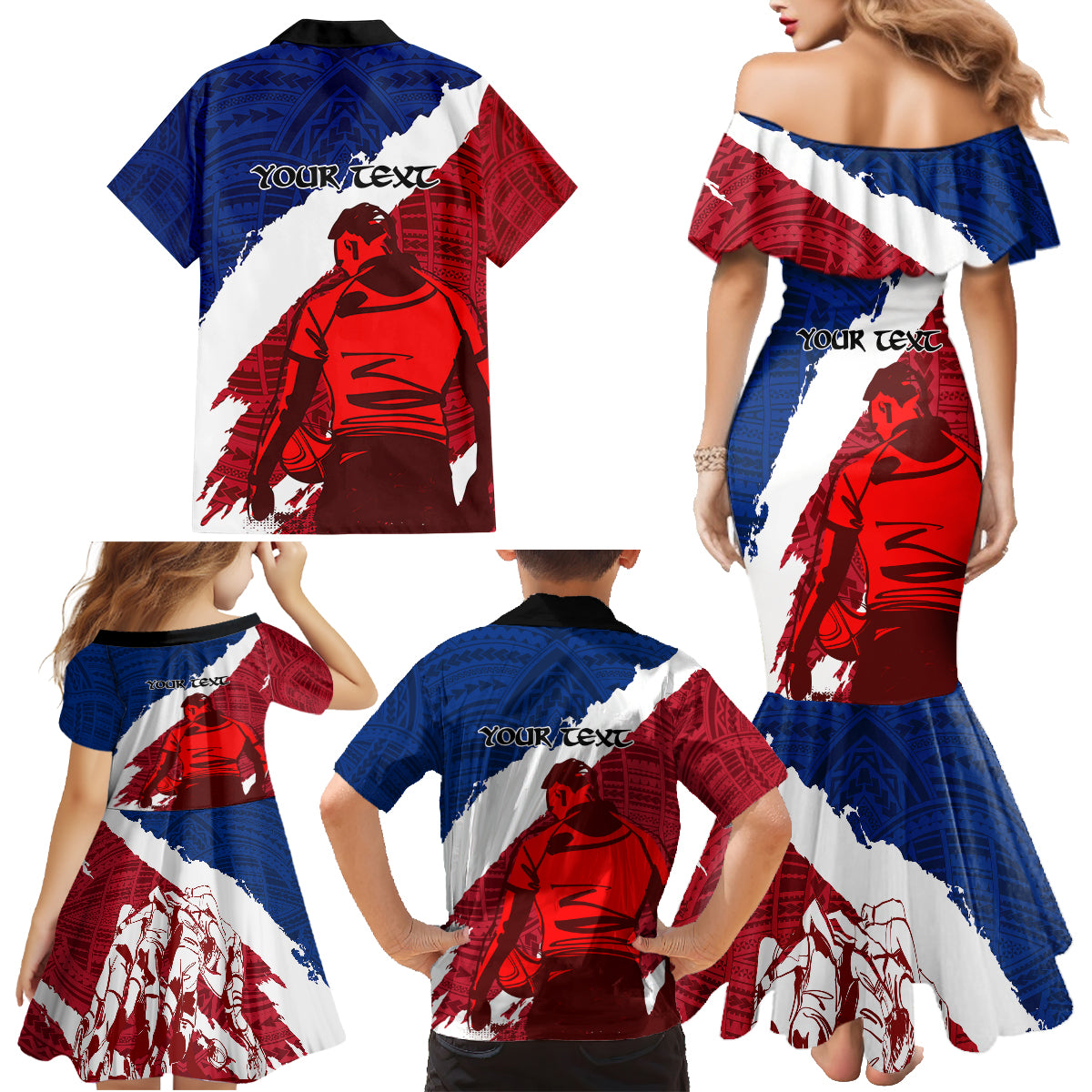 custom-samoa-rugby-family-matching-mermaid-dress-and-hawaiian-shirt-siva-tau-dance-polynesian-tattoo-brush-style