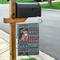 Hawaii Mele Kalikimaka Garden Flag Aloha and Christmas Elements Patchwork Turquoise Style LT03 - Polynesian Pride