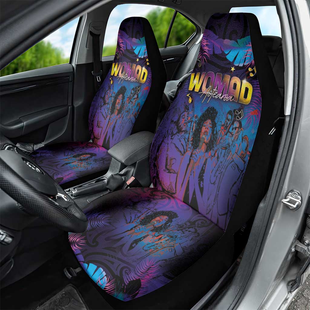 Aotearoa Arts Festival 2025 Car Seat Cover Maori Music Art Dance - Rhythmic Vibes