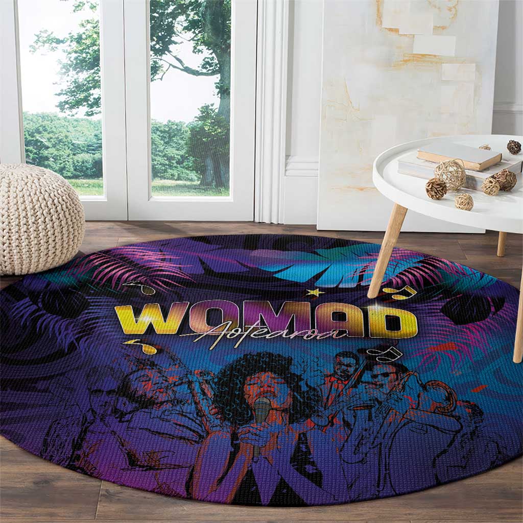 Aotearoa Arts Festival 2025 Round Carpet Maori Music Art Dance - Rhythmic Vibes LT03 - Polynesian Pride