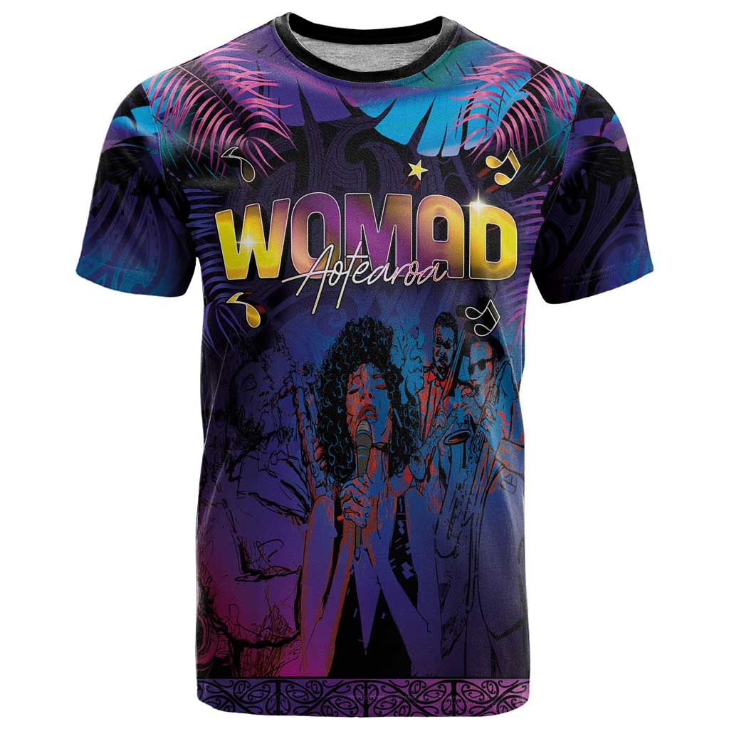 Aotearoa Arts Festival 2025 T Shirt Maori Music Art Dance - Rhythmic Vibes LT03 Black - Polynesian Pride