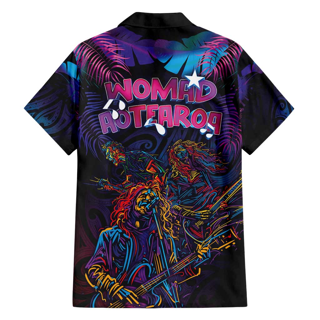 Aotearoa Arts Festival 2025 Family Matching Off Shoulder Short Dress and Hawaiian Shirt Maori Performing Art and Music - Rhythmic Vibes