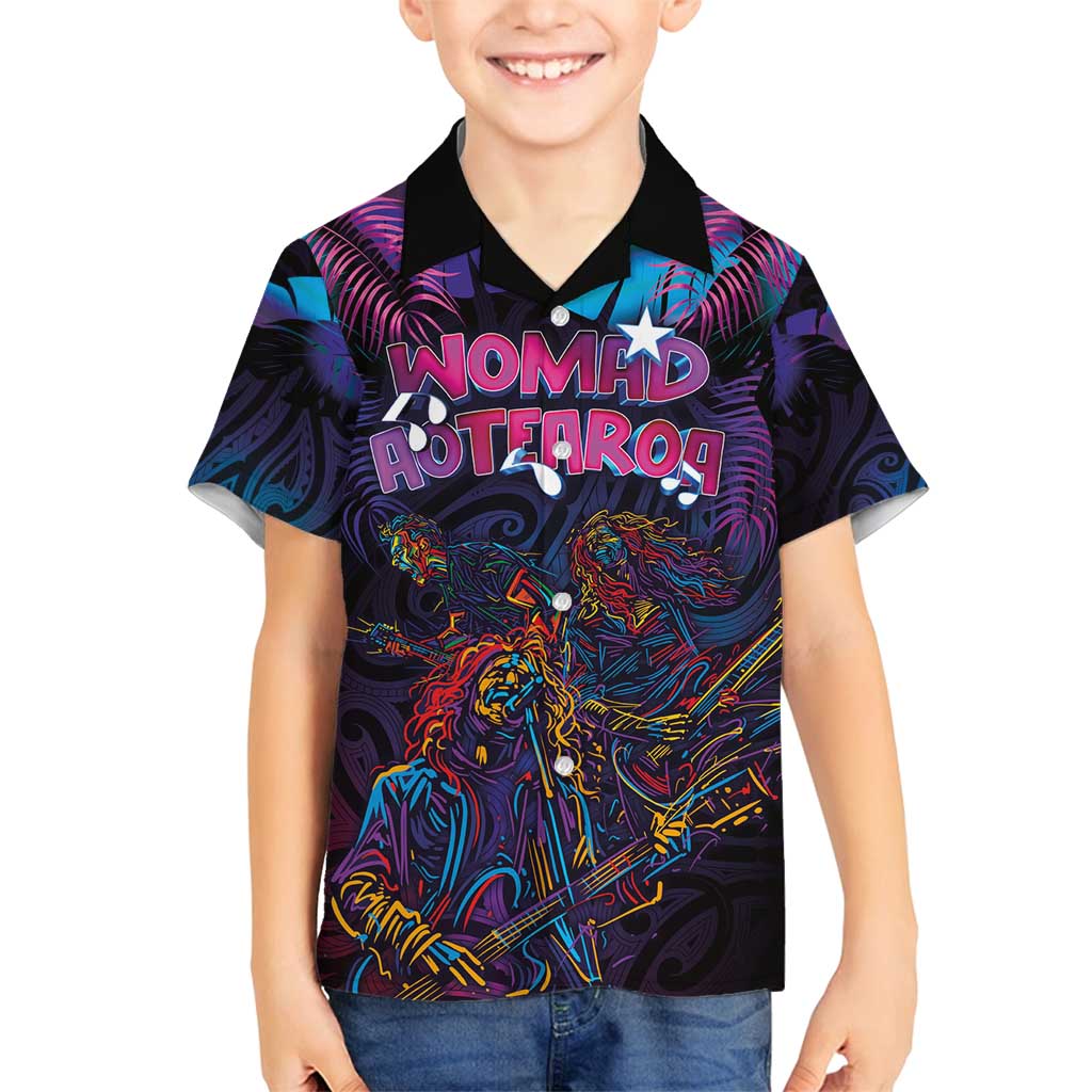 Aotearoa Arts Festival 2025 Family Matching Puletasi and Hawaiian Shirt Maori Performing Art and Music - Rhythmic Vibes