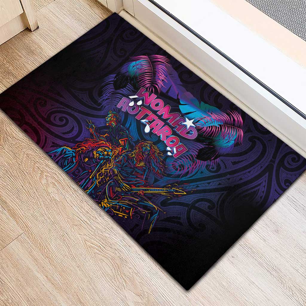 Aotearoa Arts Festival 2025 Rubber Doormat Maori Performing Art and Music - Rhythmic Vibes LT03 - Polynesian Pride