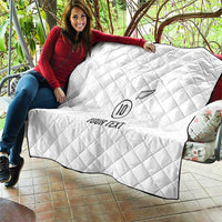 Custom New Zealand Football Quilt The Whites-Sporty T90 Style LT03 - Polynesian Pride