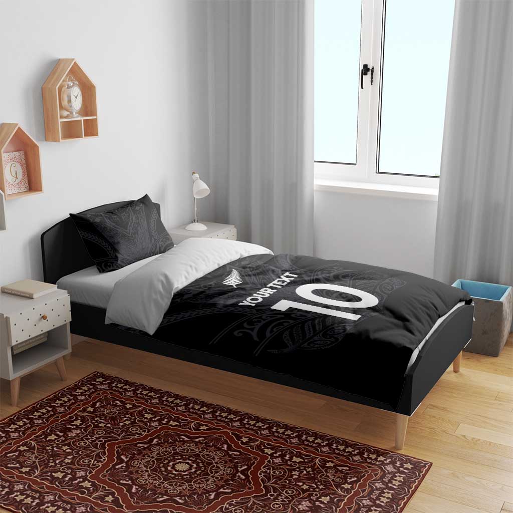 Custom Aotearoa Rugby Bedding Set The Blacks-Sporty T90 Style - Polynesian Pride