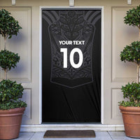 Custom Aotearoa Rugby Door Cover The Blacks-Sporty T90 Style LT03 Black - Polynesian Pride