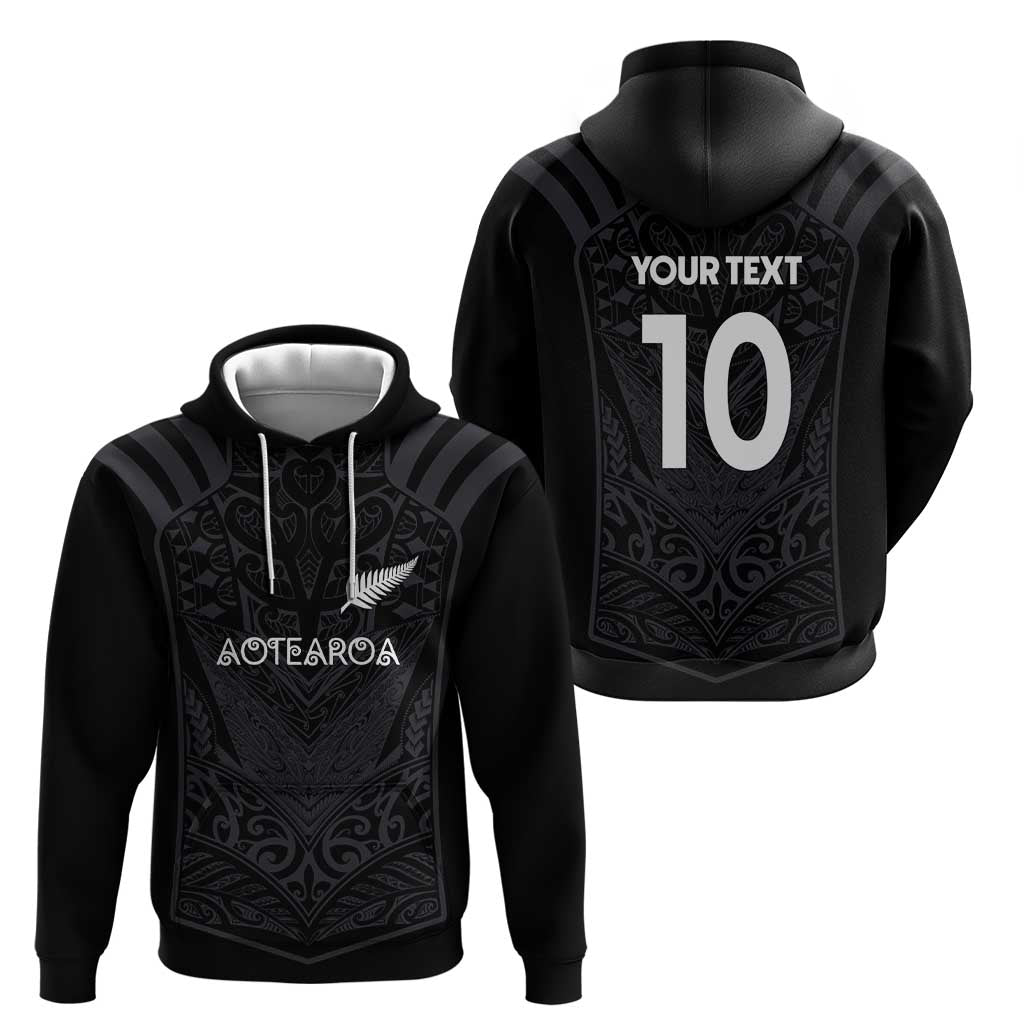 Custom Aotearoa Rugby Hoodie The Blacks-Sporty T90 Style LT03 - Polynesian Pride