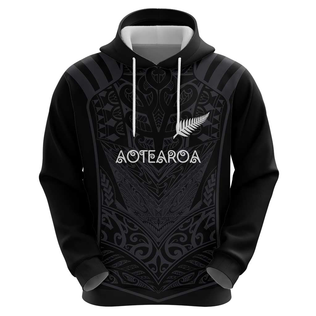Custom Aotearoa Rugby Hoodie The Blacks-Sporty T90 Style LT03 - Polynesian Pride