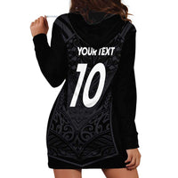 Custom Aotearoa Rugby Hoodie Dress The Blacks-Sporty T90 Style LT03 - Polynesian Pride