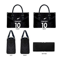 Custom Aotearoa Rugby Leather Bag The Blacks-Sporty T90 Style LT03 - Polynesian Pride
