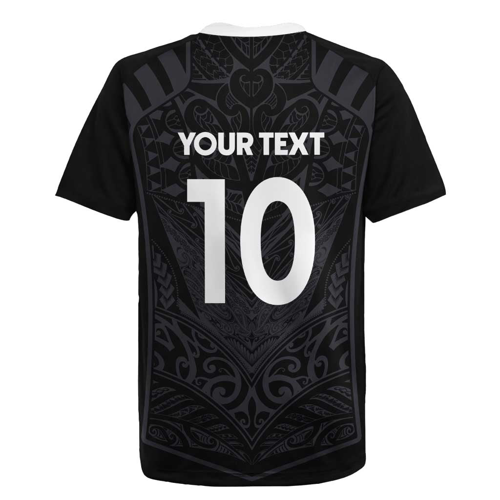 Custom Aotearoa Rugby Rugby Jersey The Blacks-Sporty T90 Style LT03 - Polynesian Pride