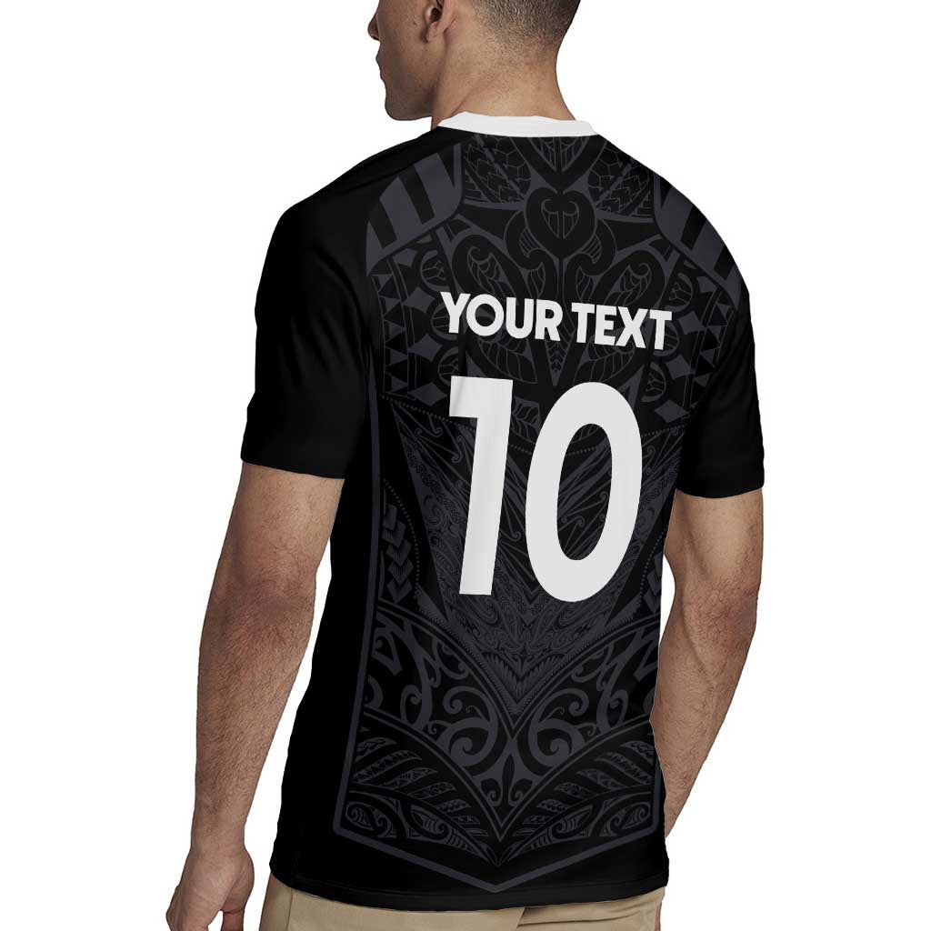 Custom Aotearoa Rugby Rugby Jersey The Blacks-Sporty T90 Style LT03 - Polynesian Pride