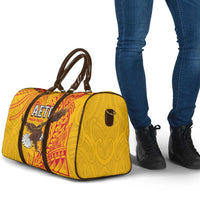 American Samoa Flag Day Travel Bag Fautasi Race Pago Pago-Aeto Eagle Wings Tribal Style LT03 - Polynesian Pride