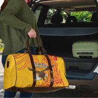 American Samoa Flag Day Travel Bag Fautasi Race Pago Pago-Aeto Eagle Wings Tribal Style LT03 - Polynesian Pride