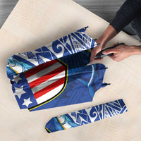 American Samoa Flag Day Umbrella Fautasi Race Fagatogo-Iseula O Le Moana Sailfish Tribal Style