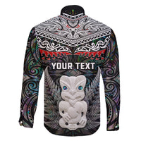 New Zealand Hei Tiki Family Matching Mermaid Dress and Hawaiian Shirt Maori Green Papua Shell Pattern LT03 - Polynesian Pride