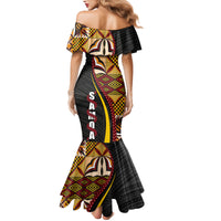 Samoa Siapo Ula Fala Family Matching Mermaid Dress and Hawaiian Shirt Polynesian Tribal Pattern LT03 - Polynesian Pride
