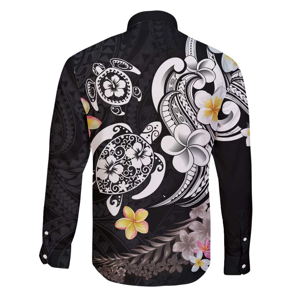 Hawaiian Tropical Plumeria Turtles Family Matching Mermaid Dress and Hawaiian Shirt Polynesian Art Tattoo