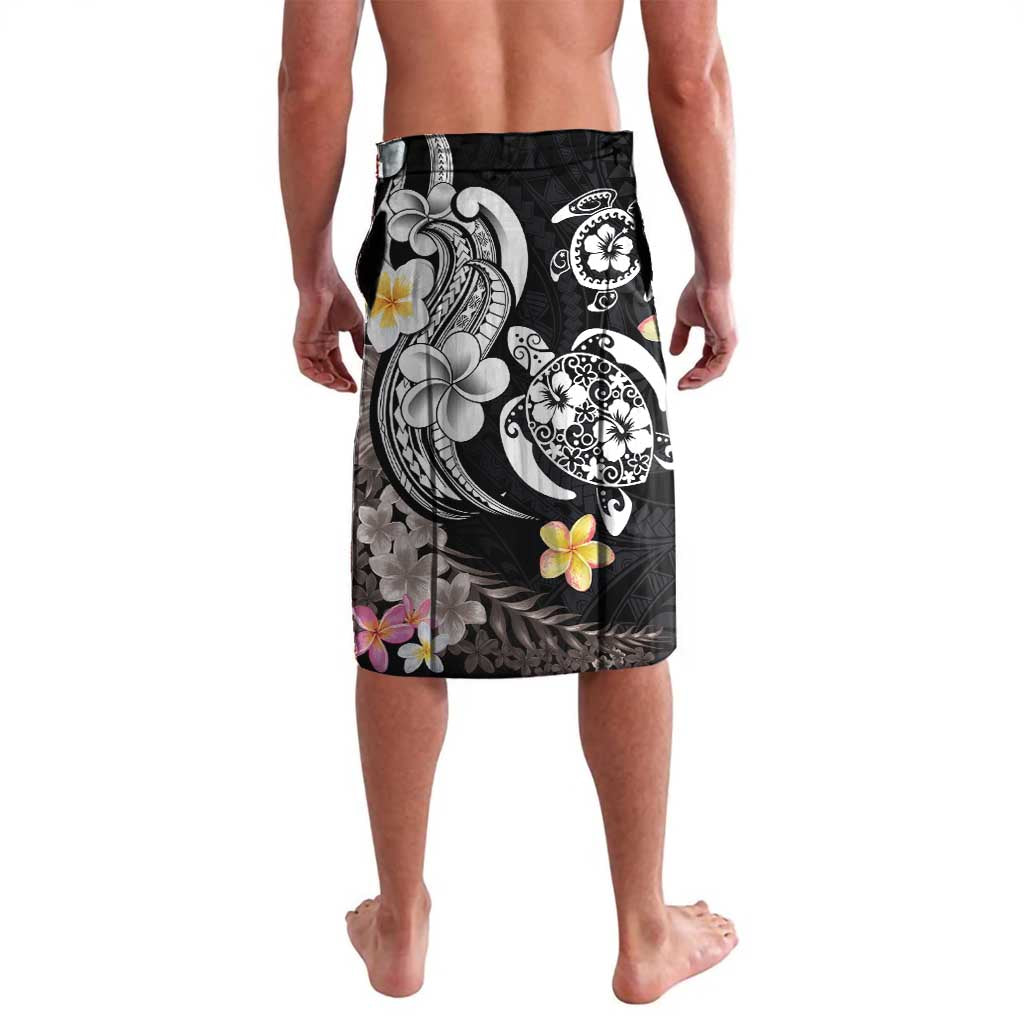 Hawaiian Tropical Plumeria Turtles Lavalava Polynesian Art Tattoo