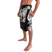 Hawaiian Tropical Plumeria Turtles Lavalava Polynesian Art Tattoo