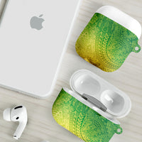 Hawaiian Turtles and Leis AirPods Case Tribal Kakau Pattern Fresh Summer Vibe LT03 - Polynesian Pride