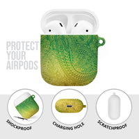 Hawaiian Turtles and Leis AirPods Case Tribal Kakau Pattern Fresh Summer Vibe LT03 - Polynesian Pride