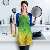 Hawaiian Turtles and Leis Apron Tribal Kakau Pattern Fresh Summer Vibe LT03 - Polynesian Pride