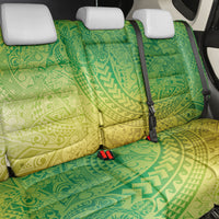 Hawaiian Turtles and Leis Back Car Seat Cover Tribal Kakau Pattern Fresh Summer Vibe LT03 - Polynesian Pride