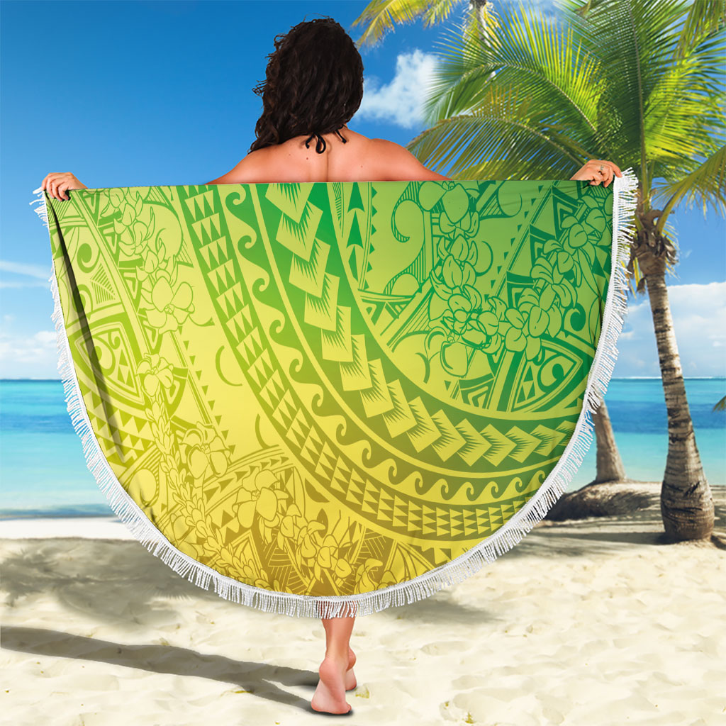 Hawaiian Turtles and Leis Beach Blanket Tribal Kakau Pattern Fresh Summer Vibe LT03 - Polynesian Pride