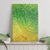 Hawaiian Turtles and Leis Canvas Wall Art Tribal Kakau Pattern Fresh Summer Vibe LT03 - Polynesian Pride