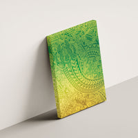 Hawaiian Turtles and Leis Canvas Wall Art Tribal Kakau Pattern Fresh Summer Vibe LT03 - Polynesian Pride