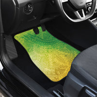 Hawaiian Turtles and Leis Car Mats Tribal Kakau Pattern Fresh Summer Vibe LT03 - Polynesian Pride