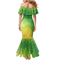 Hawaiian Turtles and Leis Mermaid Dress Tribal Kakau Pattern Fresh Summer Vibe LT03 - Polynesian Pride