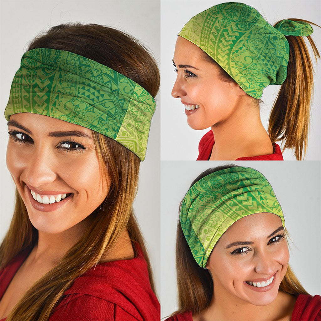 Hawaiian Turtles and Leis Neck Gaiter Tribal Kakau Pattern Fresh Summer Vibe LT03 - Polynesian Pride
