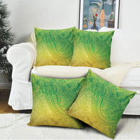Hawaiian Turtles and Leis Pillow Cover Tribal Kakau Pattern Fresh Summer Vibe LT03 - Polynesian Pride