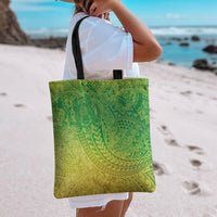 Hawaiian Turtles and Leis Tote Bag Tribal Kakau Pattern Fresh Summer Vibe LT03 - Polynesian Pride