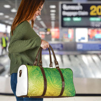 Hawaiian Turtles and Leis Travel Bag Tribal Kakau Pattern Fresh Summer Vibe LT03 - Polynesian Pride