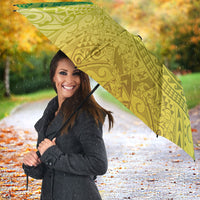 Hawaiian Turtles and Leis Umbrella Tribal Kakau Pattern Fresh Summer Vibe LT03 - Polynesian Pride