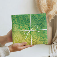 Hawaiian Turtles and Leis Wrapping Paper Tribal Kakau Pattern Fresh Summer Vibe LT03 - Polynesian Pride
