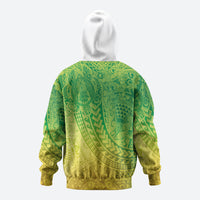 Hawaiian Turtles and Leis Zip Hoodie Tribal Kakau Pattern Fresh Summer Vibe LT03 - Polynesian Pride