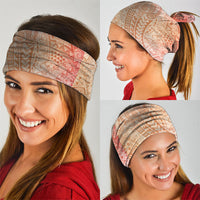 Hawaiian Turtles and Leis Neck Gaiter Tribal Kakau Pattern Peach Fuzz Color LT03 - Polynesian Pride