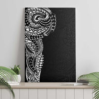 Polynesian Art Traditional Tattoo Pattern Canvas Wall Art