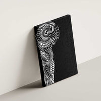 Polynesian Art Traditional Tattoo Pattern Canvas Wall Art