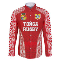 Custom Tonga Pacific Rugby 2024 Family Matching Tank Maxi Dress and Hawaiian Shirt Ngatu Tribal Pattern