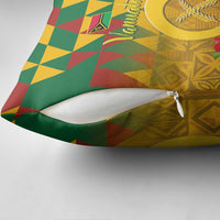 Melanesian Vanuatu Pillow Cover With Tapa Tribal Pattern and Triangle Geometric Tricolor - Polynesian Pride