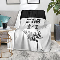 South Africa and New Zealand Blanket Champion History Go Final 2023 Vintage Style LT03 - Polynesian Pride